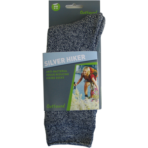 OUTBOUND Silver Hiker Maximum Comfort Cotton Socks