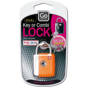 GO TRAVEL Dual Combi-Key Tsa