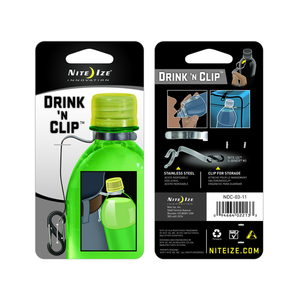 NITE IZE Drink 'N' Clip - Stainless
