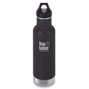 KLEAN KANTEEN 20Oz insulated Classic Loop Cap Shale Black