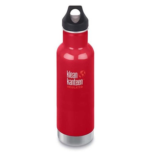 KLEAN KANTEEN 20Oz insulated Classic Loop Mineral Red