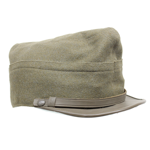 MILITARY SURPLUS Italian Wool Peak Cap 1960's