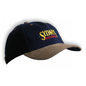 Cap Sydney Navy-Suede