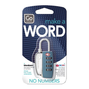 GO TRAVEL Wordlock Tsa