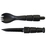Tactical Spork (Spoon Fork Knife) Tool Black by KA-BAR
