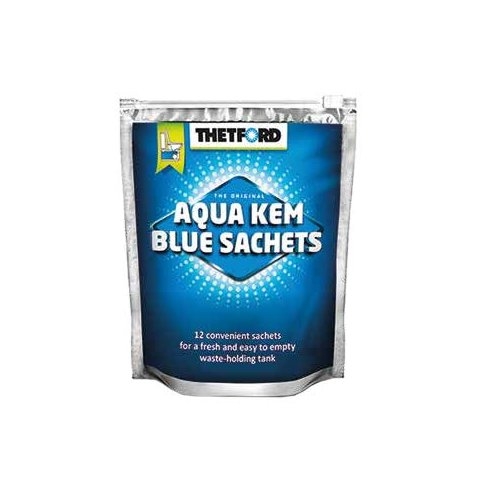 2 Aqua-Kem bleu sachets PACK1206