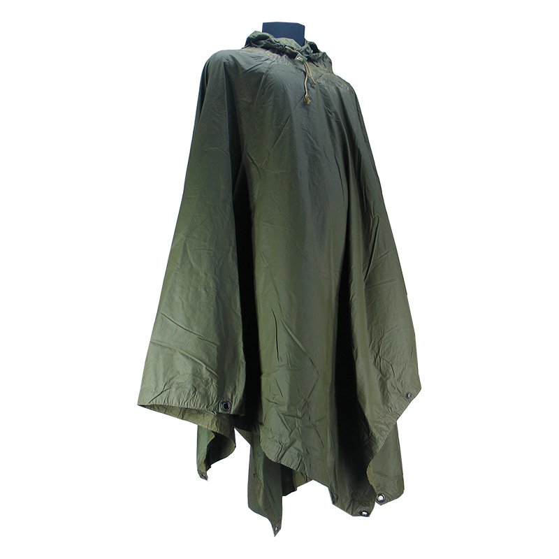 military poncho