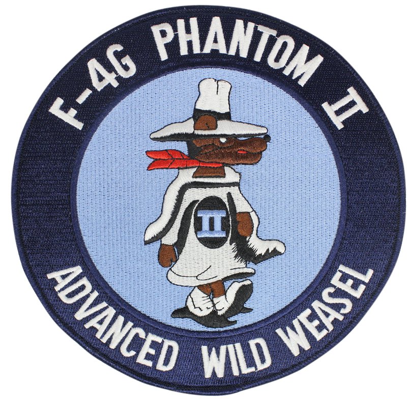 F-4 Phantom II 58 TFW Airframe Large USAF Back Patch Air Force