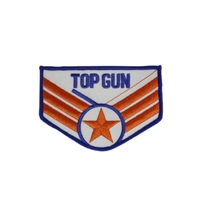 Top Gun With Chevrons Patch