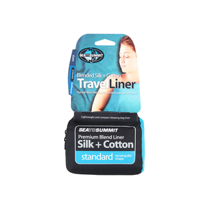 SEA TO SUMMIT Silk-Cotton Liner Standard Navy