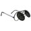 Sunglass Round Flip Black by OUTBOUND