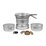 Storm Cooker 25-1 Large Aluminium without Kettle by TRANGIA