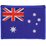 Australian Flag Patch With Velcro Back