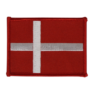 Danish Flag Patch