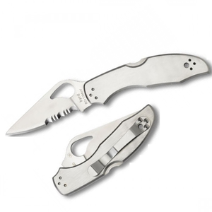 BYRD Meadowlark 2 Stainless - Plain And Serrated Blade