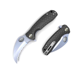 HONEY BADGER Claw Small - Black Serrated