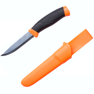 MORAKNIV Companion F Serrated- Serrated Edge- Sharp Point