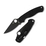 SPYDERCO Para Military 2 G-10 Black - Plain Black Blade