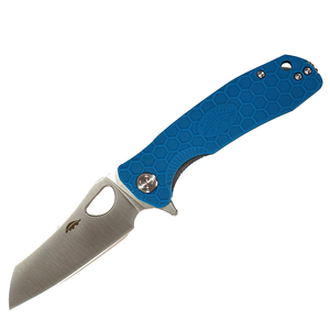 Warncleaver Medium Blue D2 Steel Blade by HONEY BADGER