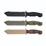 HALFBREED BLADES LSK-02 Large Survival Knife - Tanto - Kydex Sheath