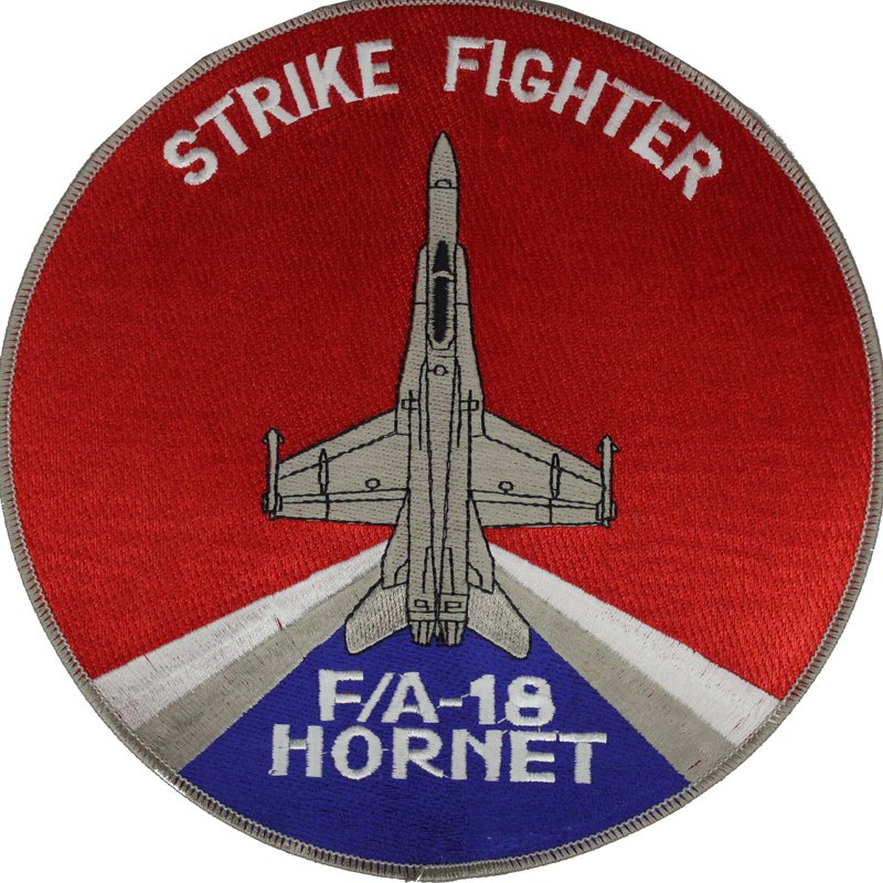 F-18 US Flag Patch