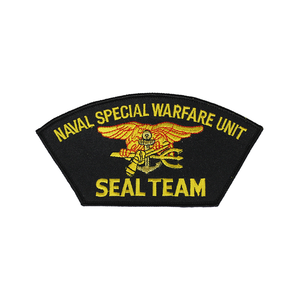 U.S. NAVY Special Warfare Unit Seal Team Cap Patch
