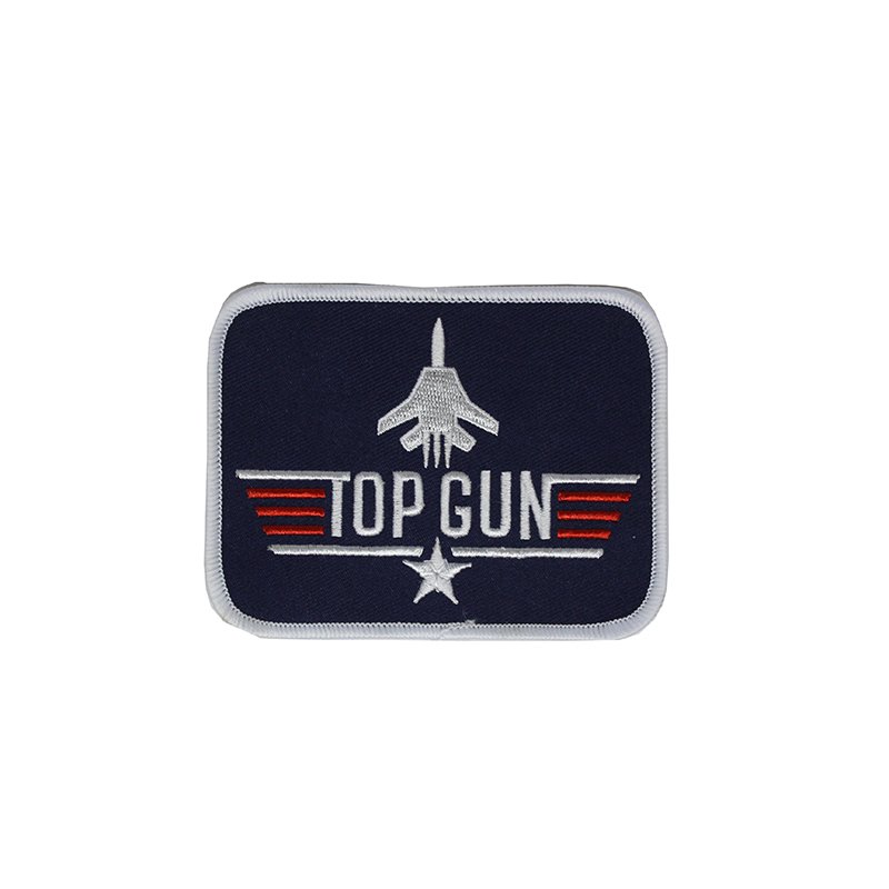 U.S. NAVY Top Gun Rectangular Patch by COMMANDO - Wide Variety of