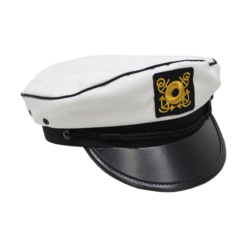 Captains Cap (White) - OUTBOUND NEW : CLOTHING-Hats - Headwear-Summer ...