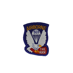 U.S. ARMY 503Rd Airbourne infanrty Regiment Patch