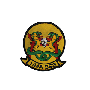 U.S. MARINES HMA-369 Helicopter Attack Squadron Patch