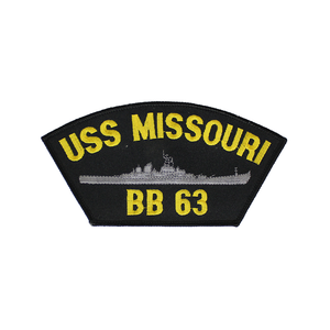 U.S. NAVY USs Missouri BB-63 Cap Patch