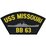 U.S. NAVY USs Missouri BB-63 Cap Patch