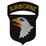 U.S. ARMY 101st Airborne Screaming Eagle Patch by COMMANDO