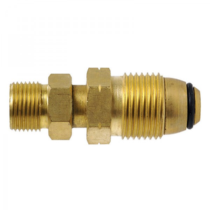 POL to 3/8" Left Hand Thread Adaptor Straight by COMPANION