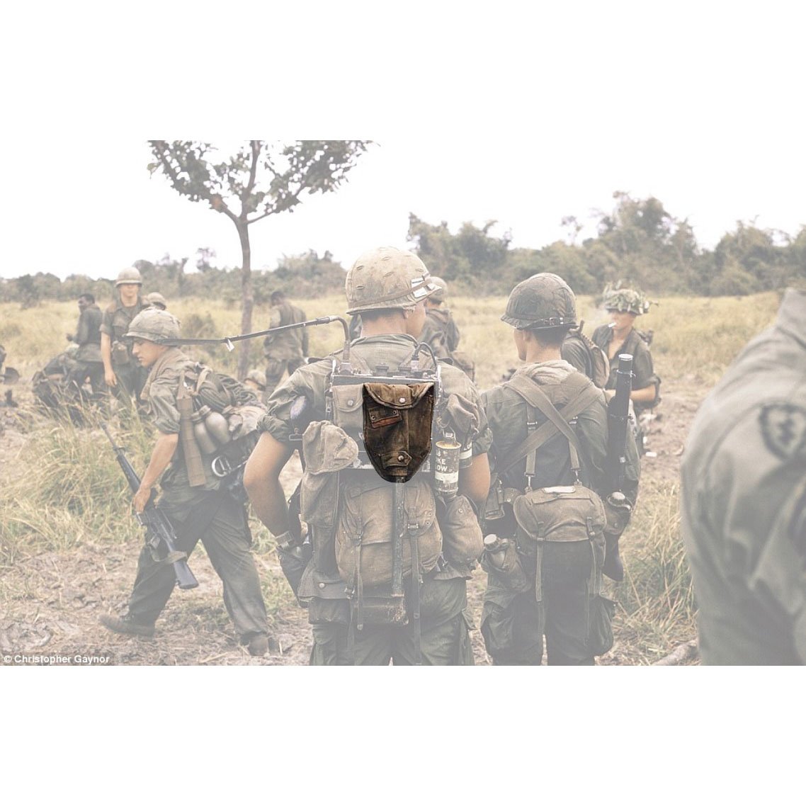 US Army Vietnam M-56 Entrenching Tool Cover - MILITARY