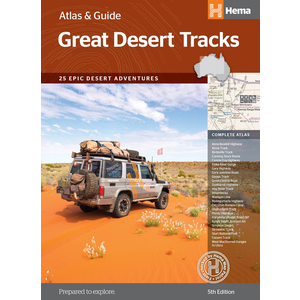 HEMA Australian Great Desert Tracks - Atlas & Guide