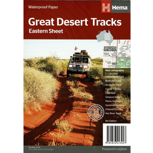 Great Desert Tracks Eastern Map