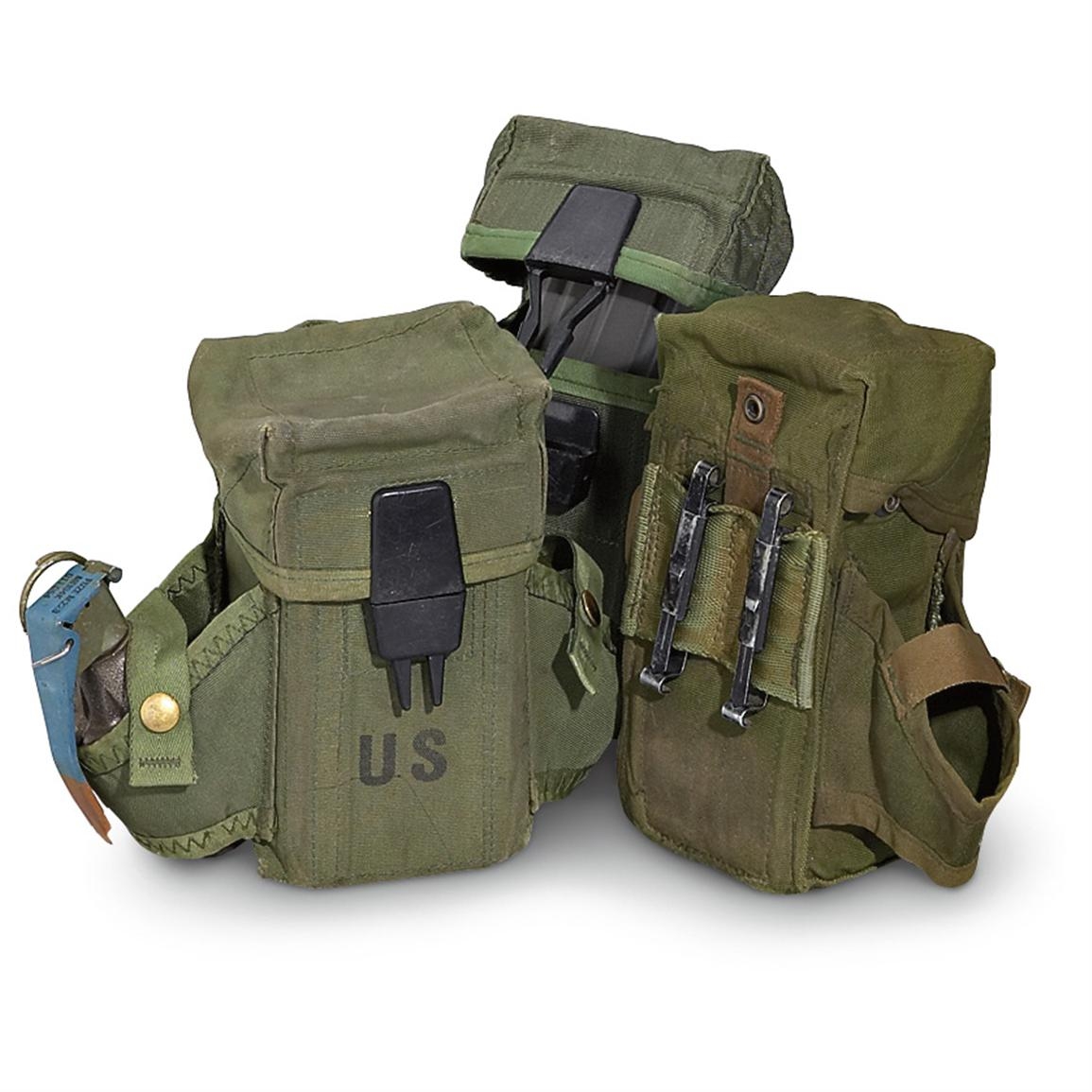 MILITARY SURPLUS Small Arms Ammunition Pouch M16.