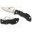 Manbug Lightweight Black - Serrated Blade by SPYDERCO