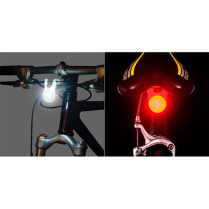 NITE IZE BikeLit Combo - 1 Red- 1 White Led