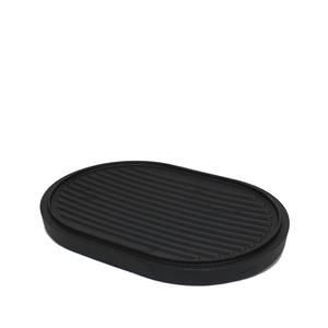 Faitout Camping 12 Qt OUTBOUND – Fonte Noire Avec Couvercle Rainuré Et Pieds, Mat, Neuf
