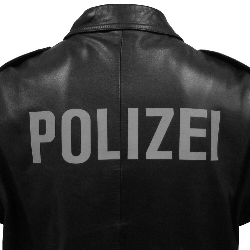 SURPLUS German Police BGS Model I Leather Jacket - Rug Up and Keep Warm ...