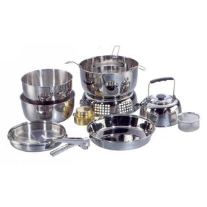 OUTBOUND Alcohol Cookset Stainless Steel