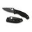 SPYDERCO Tenacious G-10 Black - Black Plain Blade