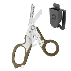 Raptor Tan Handles with Molle Holster by LEATHERMAN