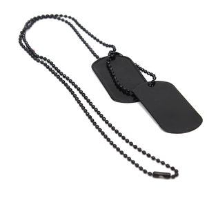 Black Dog Tags by COMMANDO