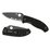 SPYDERCO Tenacious G-10 Black - Black Combo Blade