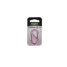 NITE IZE Size 2 Plastic S-Biner - Pink-assorted-camping-accessories-Mitchells Adventure