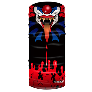 HEADSKINZ Evil Clown 2.0 Design Neck Gaitor