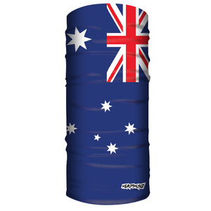 HEADSKINZ Australian Flag Design Neck Gaitor